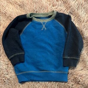 Jumping Beans Blue and Green Toddler Sweatshirt